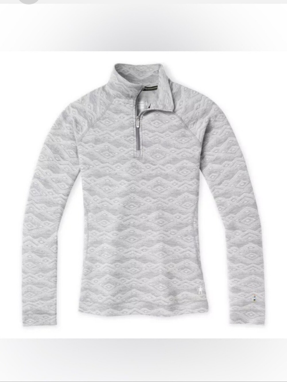 Smartwool Merino 250 Base Layer Geo Pattern 1/4 Zip - M